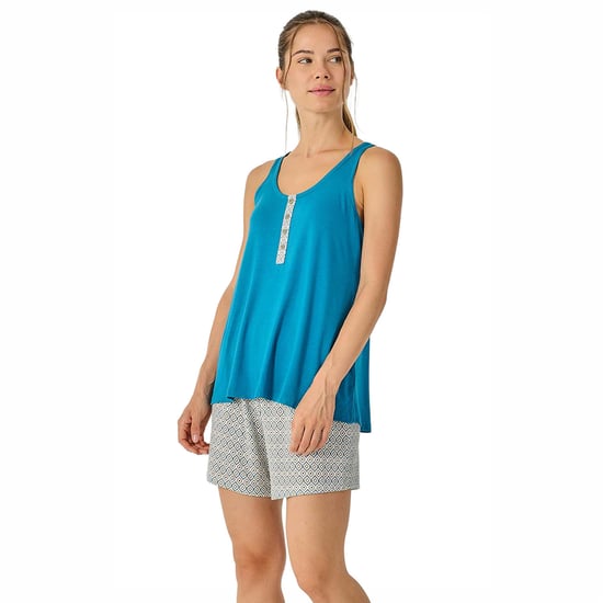 Pijamas de verano cortos sin mangas para mujer JJB26 - Image 4