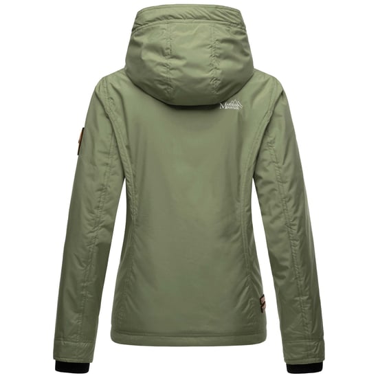 Marikoo chaqueta de entretiempo mujer – Brombeere ligera con capucha - Image 5