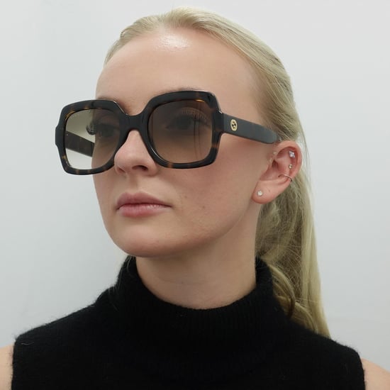 Gafas de sol Gucci GG1337S 003 havana marrón degradado - Image 5