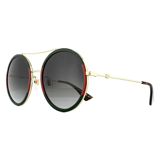 Gafas de sol Gucci GG0061S 003 Dorado Verde y Rojo Verde Degradado - Image 2