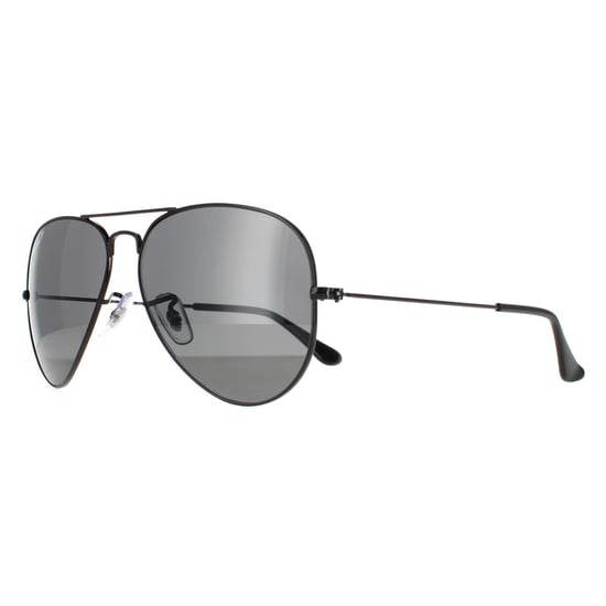 Ray-Ban Pilots unisex negro pulido polarizado cometa 3025 - Image 2
