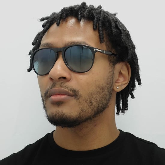 Gafas de sol PERSOL 9649 95/Q8 Negro Azul Gradiente - Image 6