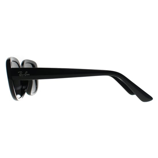 Gafas de sol Ray-Ban RB4421D Bio Based 667787 negro pulido gris oscuro - Image 3