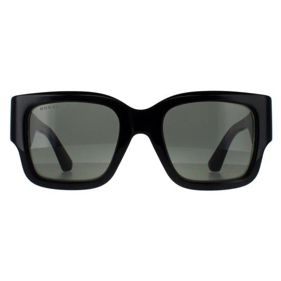 Gucci Cuadrado Mujer Negro con Habana Gris GG1663S - Image 1