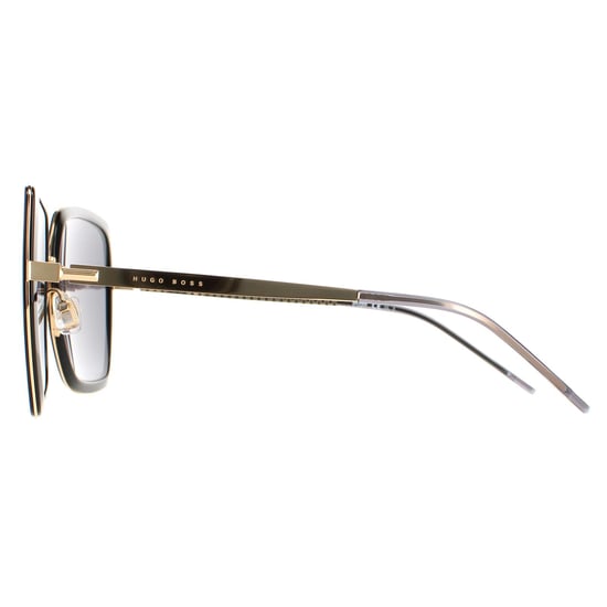 Hugo Boss Gafas de Sol Boss 1208/S RHL IR Oro Negro Gris - Image 3
