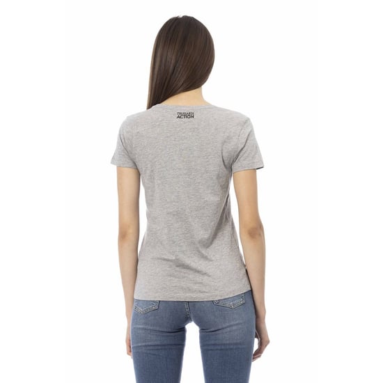 Camiseta gráfica de manga corta gris - Image 3