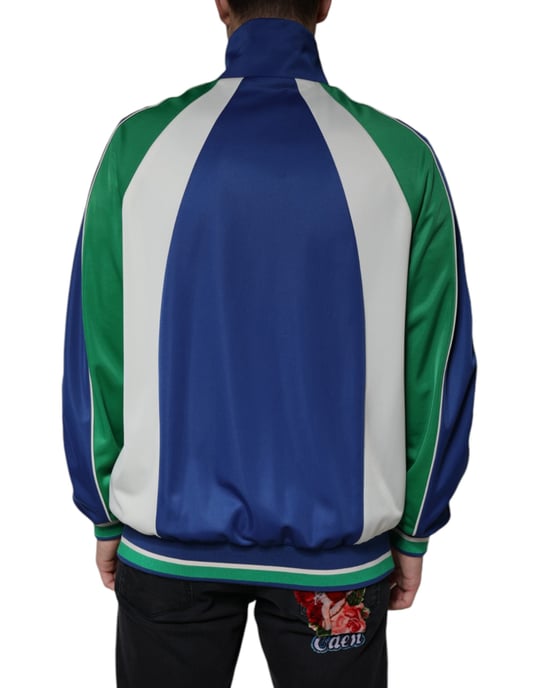 Chaqueta de chándal con cremallera y bloques de color - Image 4