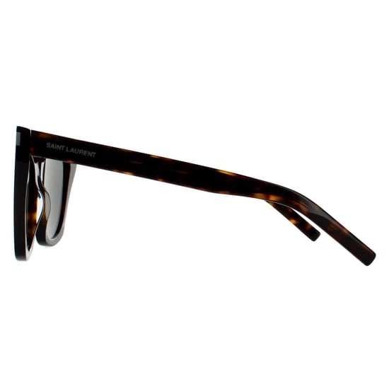 Gafas de sol Saint Laurent Cat Eye para mujer en color habano y gris - Image 3