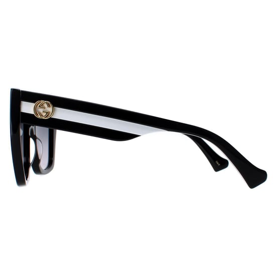 Gafas de sol Gucci GG1300S 004 negro gris degradado - Image 3