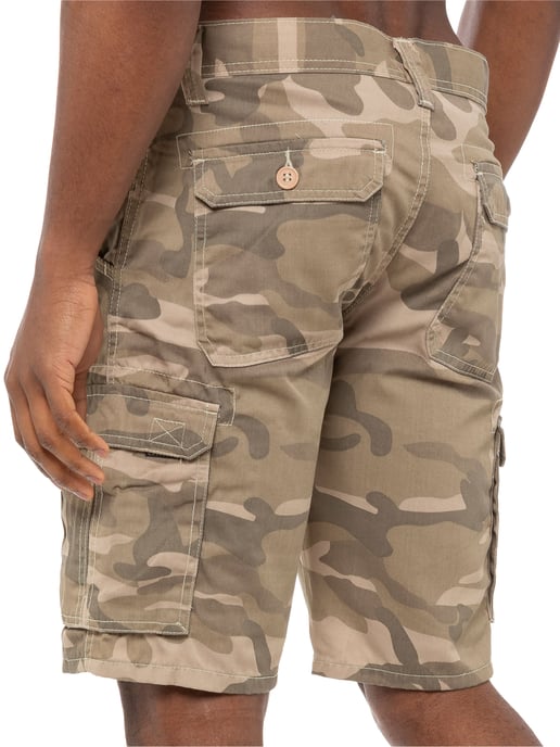 Kruze Pantalones Cortos de Camuflaje para Hombre| Kruze Designer Menswear - Image 2