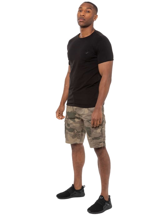 Kruze Pantalones Cortos de Camuflaje para Hombre| Kruze Designer Menswear - Image 6