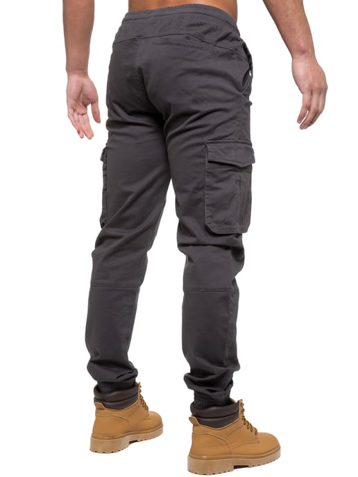 Enzo | Vaqueros Cargo Jogger para Hombre - Caqui - Image 2