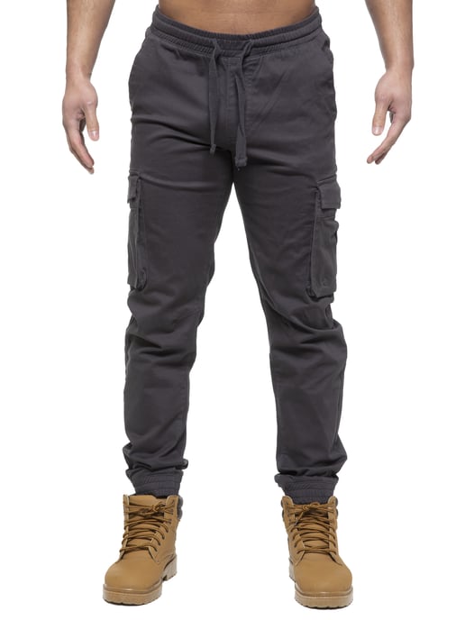 Enzo | Vaqueros Cargo Jogger para Hombre - Caqui - Image 3