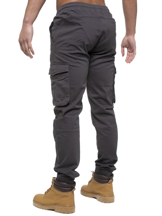 Enzo | Vaqueros Cargo Jogger para Hombre - Caqui - Image 4