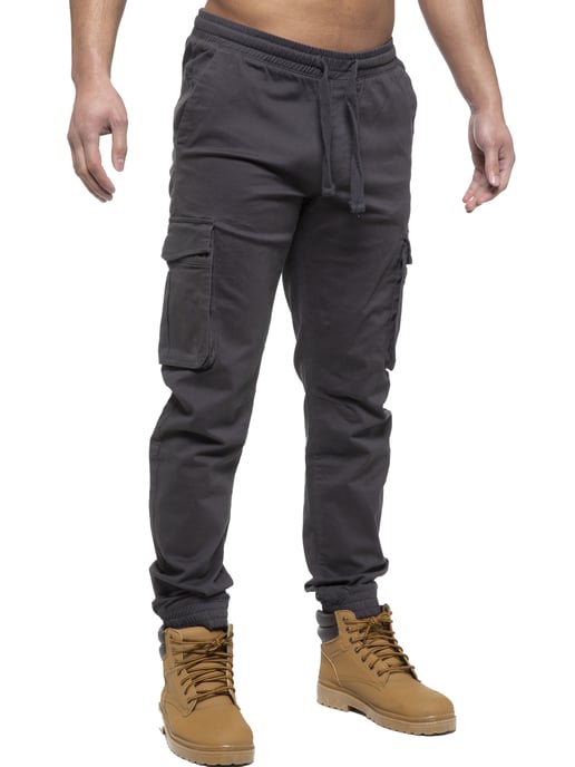 Enzo | Vaqueros Cargo Jogger para Hombre - Caqui - Image 5