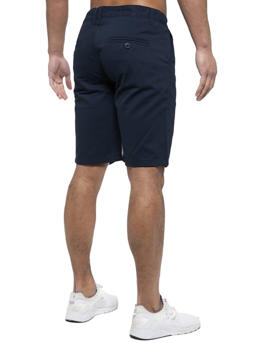 Enzo | Pantalones cortos Chino para hombre en azul marino - Image 5