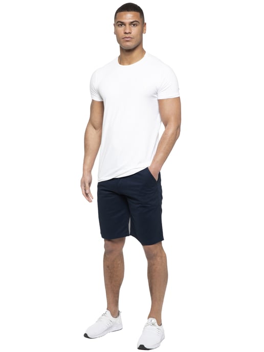 Enzo | Pantalones cortos Chino para hombre en azul marino - Image 6