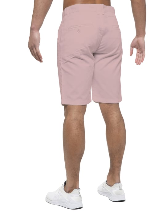 Enzo | Pantalones cortos chinos para hombre en rosa - Image 4