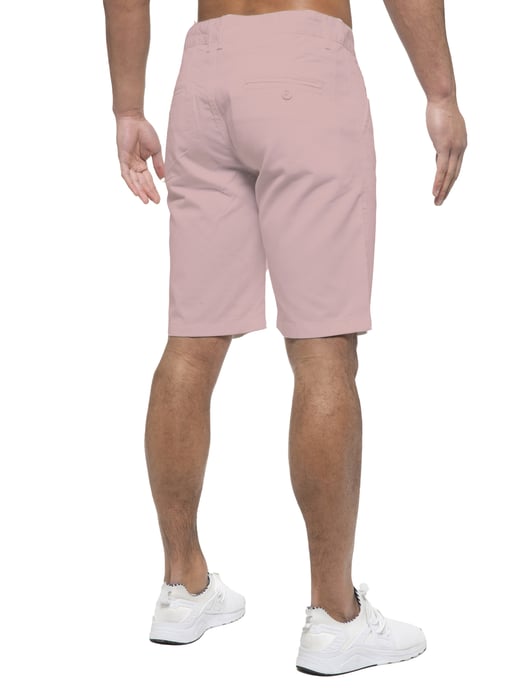 Enzo | Pantalones cortos chinos para hombre en rosa - Image 5