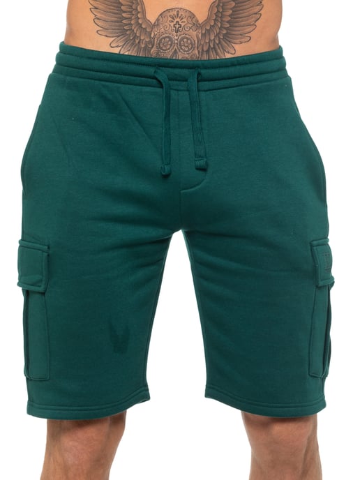 Enzo | Pantalones cortos cargo para hombre - Verde - Image 2
