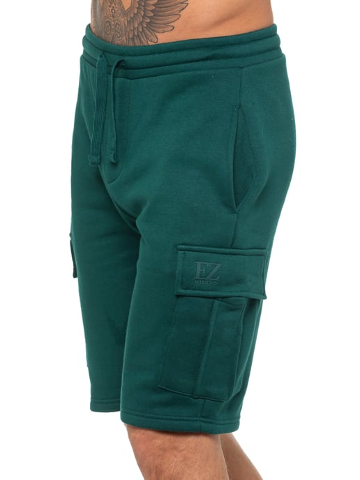 Enzo | Pantalones cortos cargo para hombre - Verde - Image 4