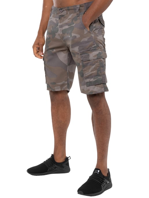 Kruze Pantalones Cortos de Camuflaje para Hombre| Kruze Designer Menswear - Image 1