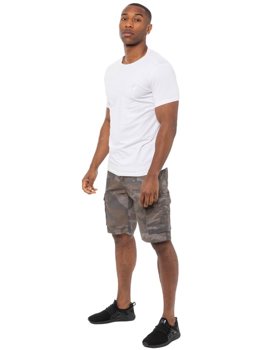 Kruze Pantalones Cortos de Camuflaje para Hombre| Kruze Designer Menswear - Image 6