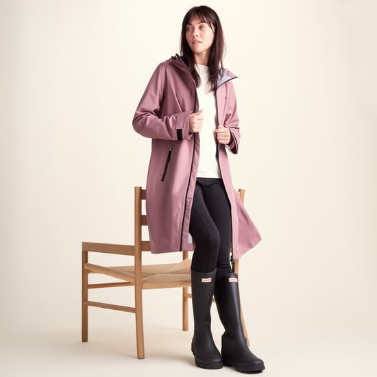 Nova Womens Waterproof Jacket - Mauve - Image 4