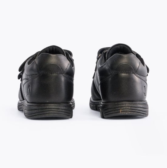 Zapatos de Escuela de Piel para Niños LUCAS Negros - Image 3