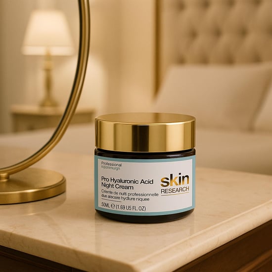 Skin Research Crema de noche antiedad con ácido hialurónico avanzado Pro 50 ml - Image 5