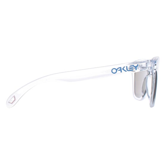 Gafas de sol Oakley rectangle unisex crystal clear prizm sapphire frogmouths - Image 4