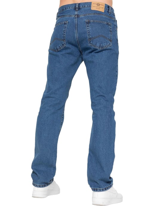 Kruze | Jeans de mezclilla de pierna recta para hombre - Image 3