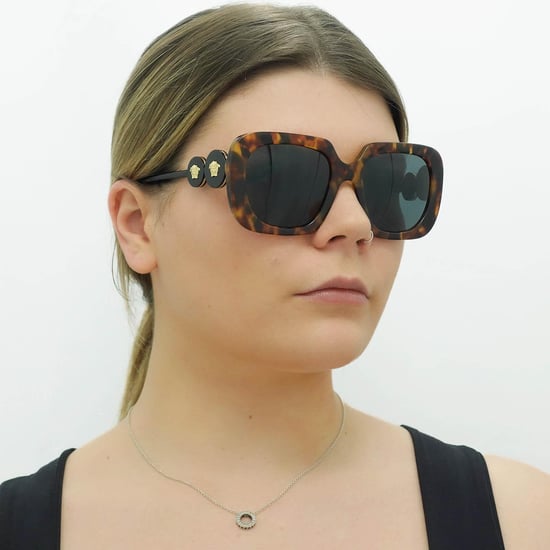Versace Square Mujeres Light Havana Gris Oscuro VE4434 - Image 6