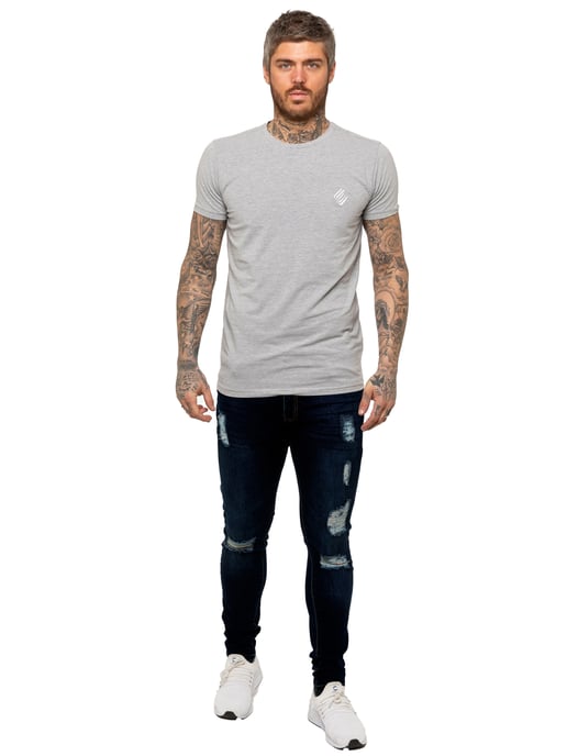 Vaqueros Enzo Skinny Ripped para hombre - Image 5