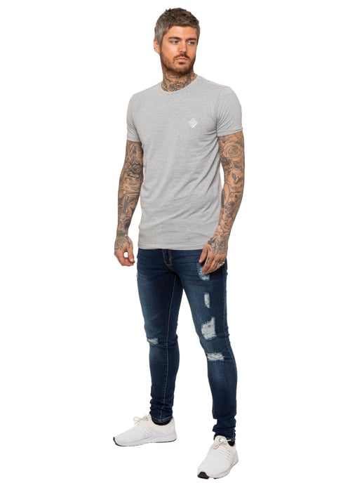 Vaqueros Enzo Skinny Ripped para hombre - Image 5