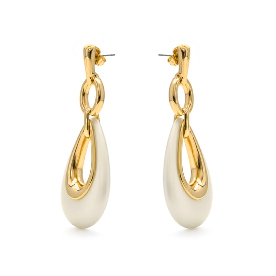 Pendientes Luxenter Humola acabados en oro amarillo 18k - Image 3