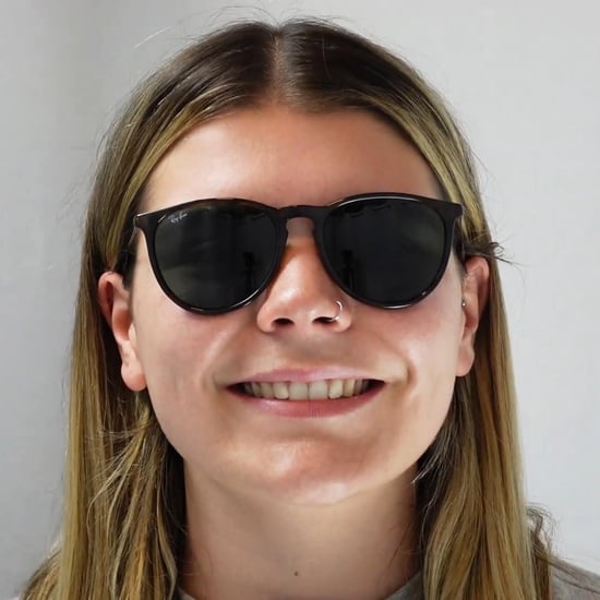 Gafas de sol Ray-ban redondas de mujer de goma havana marrón degradado - Image 6