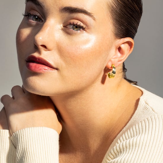Pendientes Luxenter  acabados en oro amarillo de 18K - Huiwe - Image 2