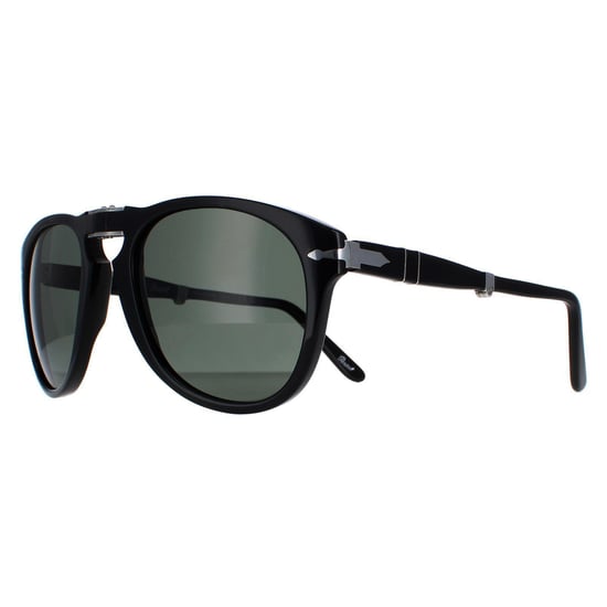 Gafas de sol redondas Persol de hombre, negras, verdes y polarizadas - Image 2