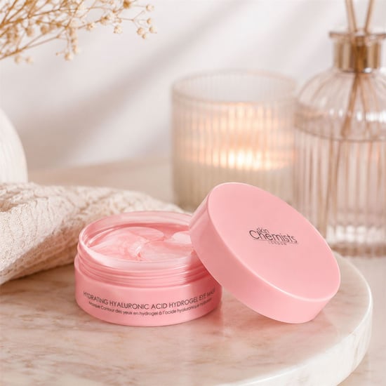 skinChemists Mascarilla de hidrogel hidratante antiedad con ácido hialurónico para el contorno de ojos (20 pares) - Image 3