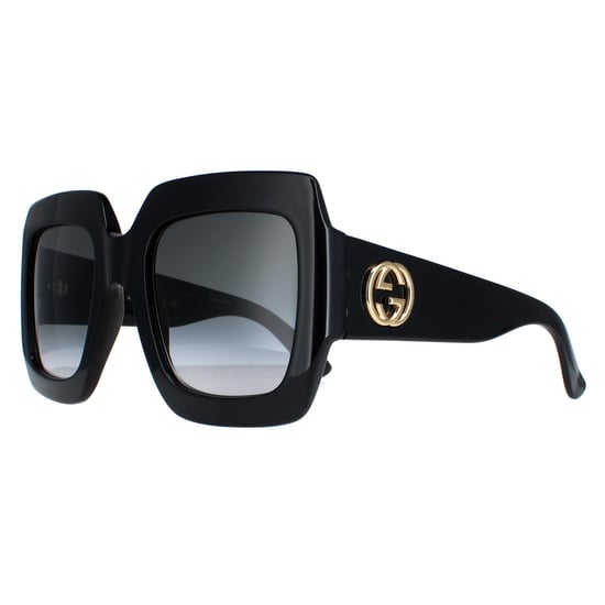 Gucci GG0053SN 001 negro gris gafas de sol - Image 2