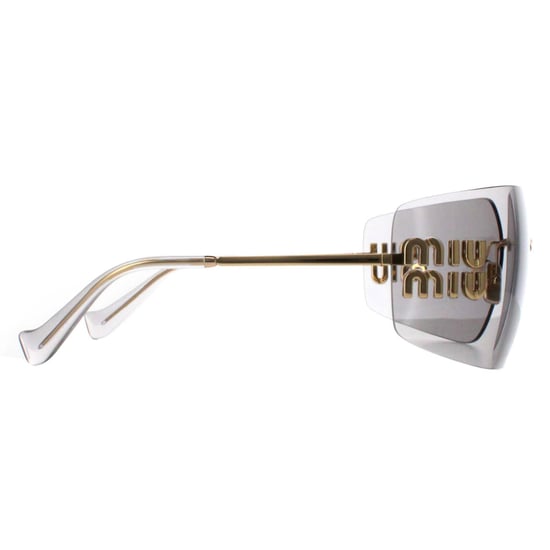 Gafas de sol Miu Miu MU54YS 5AK30B gris claro dorado - Image 4