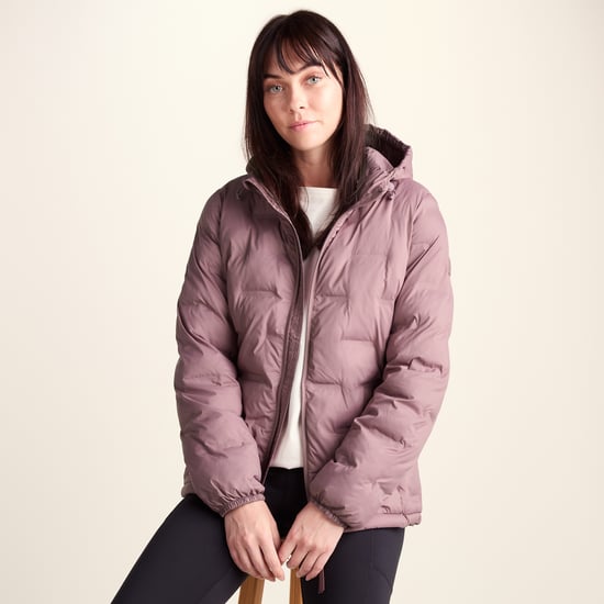 Palmer Womens Padded Jacket - Mauve - Image 4