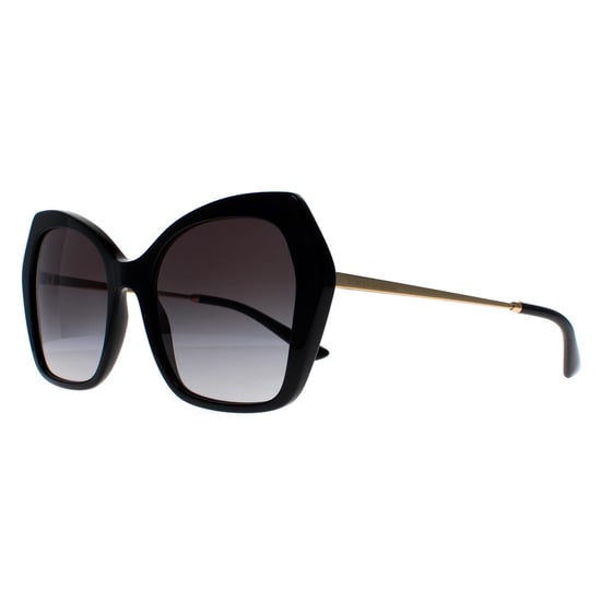 Gafas de sol Dolce & Gabbana DG4399 501/8G negro gris degradado - Image 2