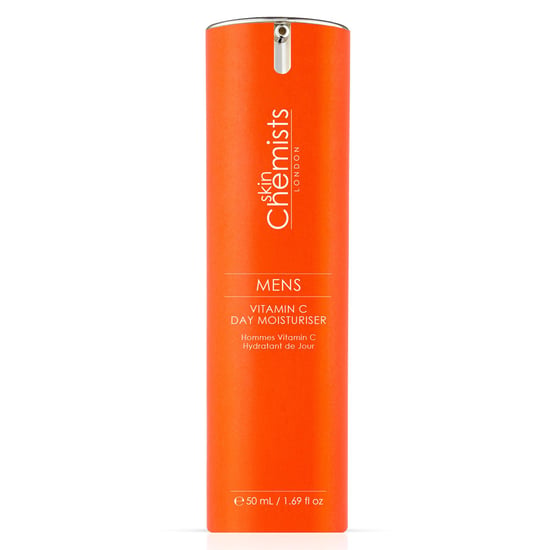 skinChemists Crema hidratante de día antiedad con vitamina C para hombre, 50 ml. - Image 4