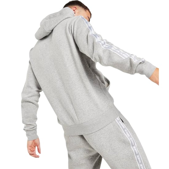 Nike Aries Club Tape Mens Pullover Hoodie In Grey - Image 5
