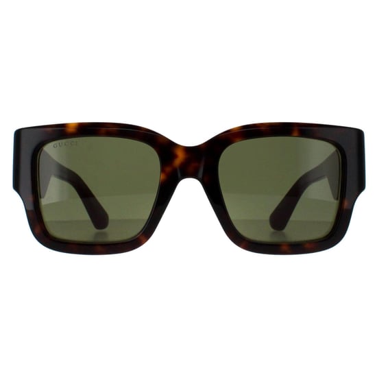 Gucci Cuadrado Mujer Habana con Verde y Rojo Verde GG1663S - Image 1