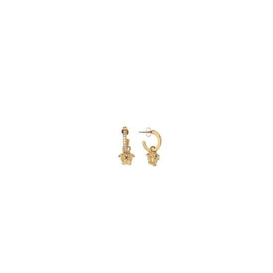 Pendientes con Encanto de Medusa en Tono Dorado - Image 3