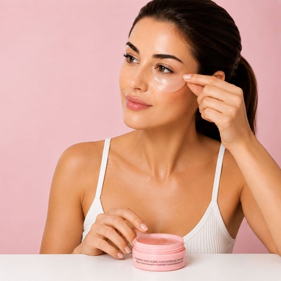 skinChemists Mascarilla de hidrogel hidratante antiedad con ácido hialurónico para el contorno de ojos (20 pares) - Image 5