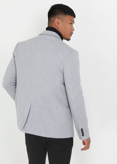 Grey 'Simon' Single Breasted Blazer - Image 2